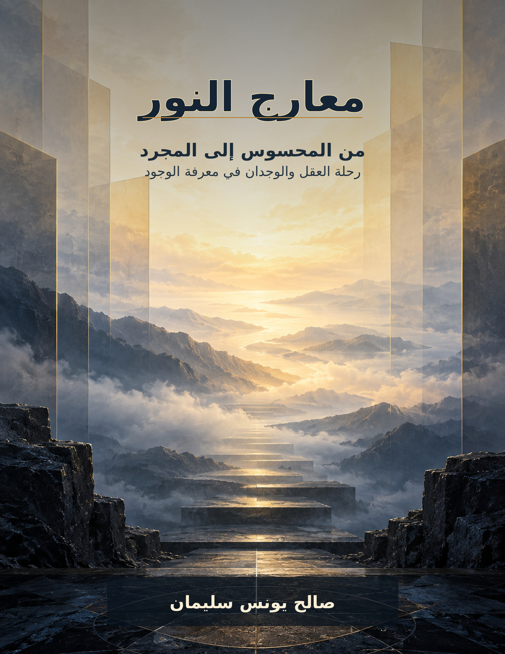 غلاف كتاب معارج النور للكاتب صالح يونس سليمان